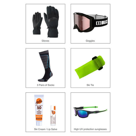 Discount Pack 1 (Accessory pack + ski wear hire)